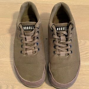 NOBULL Army Green Canvas Trainer Women’s 8.5